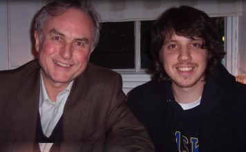 rechterhand atheist Richard Dawkins gelooft nu in Jezus Christus